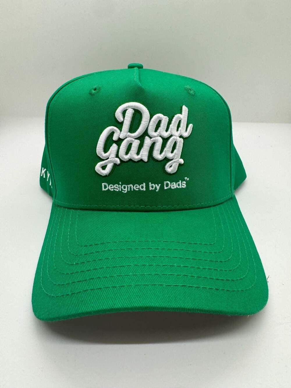 Dad Gang Green Machine Embroidered Baseball Cap